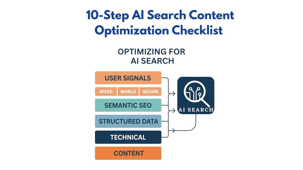 10-Step AI Search Content Optimization Checklist