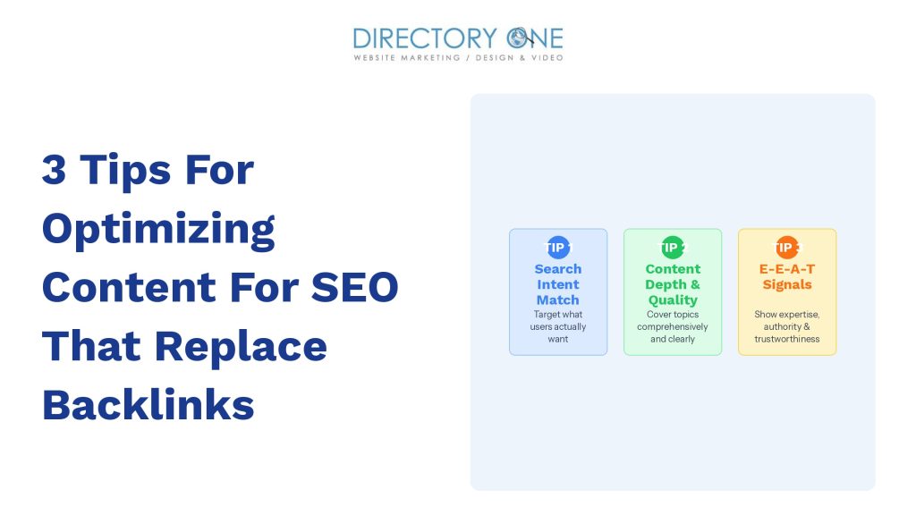 3 Tips For Optimizing Content For SEO That Replace Backlinks