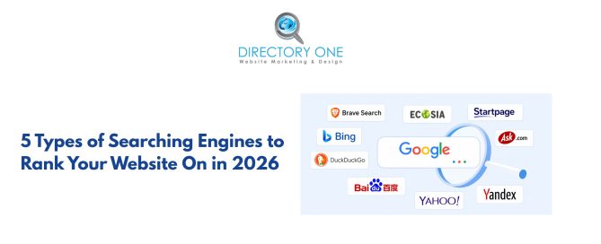 5 Types of Searching Engines to Rank Your Website On in 2026