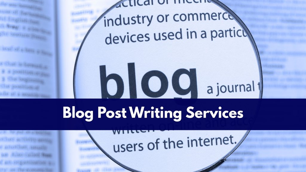 Blog Post Writing Services: When to Outsource