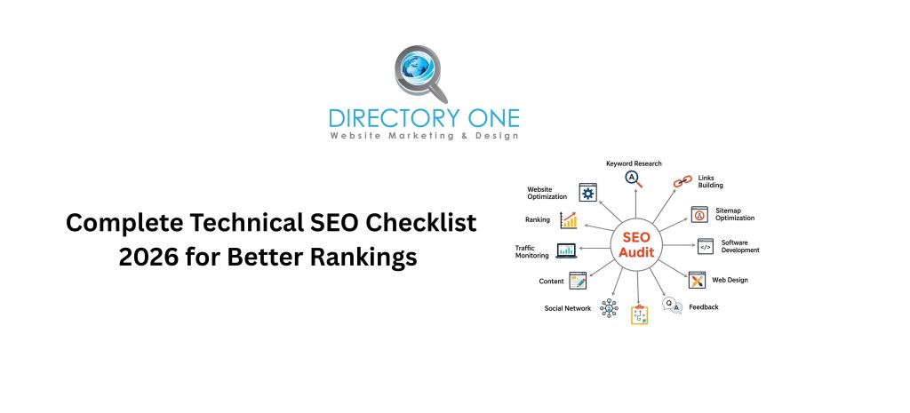 Complete Technical SEO Checklist 2026 for Better Rankings