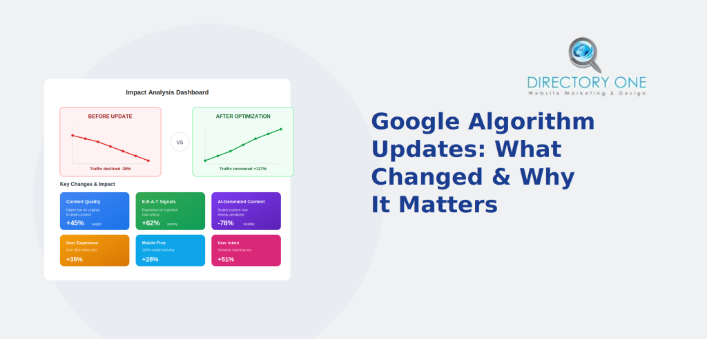 Google Search Engine Algorithm Updates: What Changed and Why It Matters