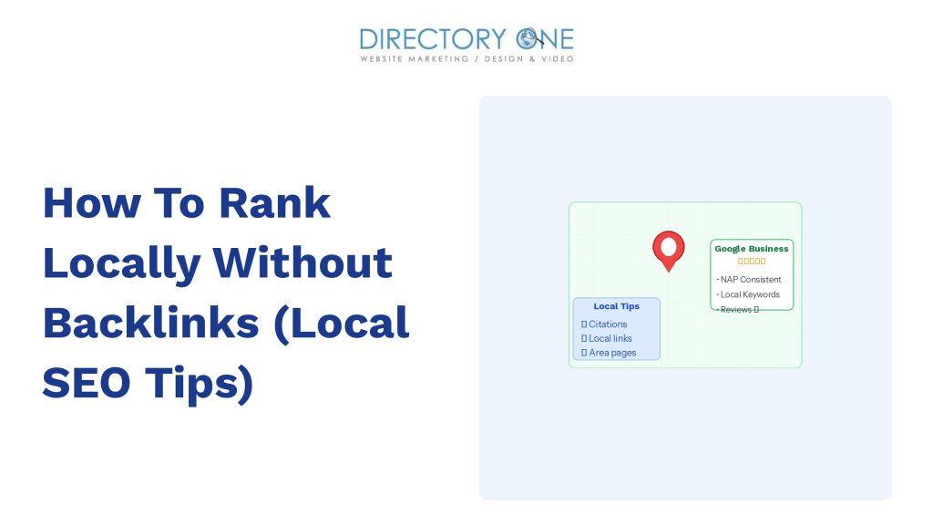How To Rank Locally Without Backlinks (Local SEO Tips)