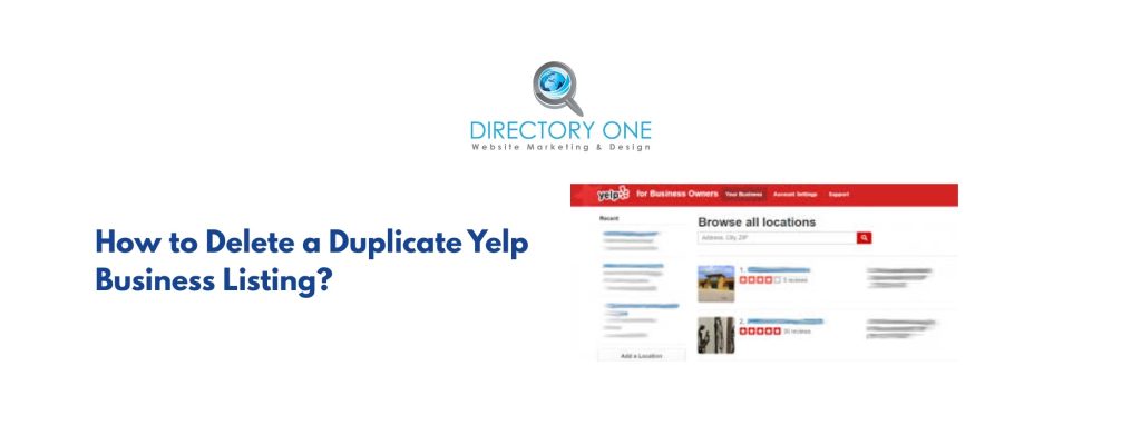 How to Delete a Duplicate Yelp Business Listing?
