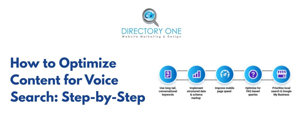 How to Optimize Content for Voice Search: Step-by-Step