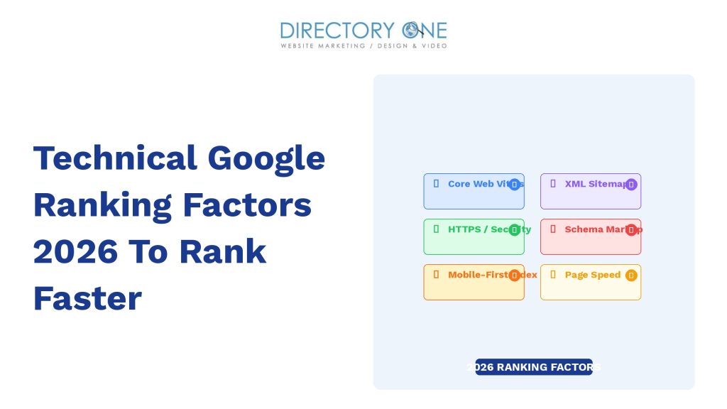 Technical Google Ranking Factors 2026 To Rank Faster