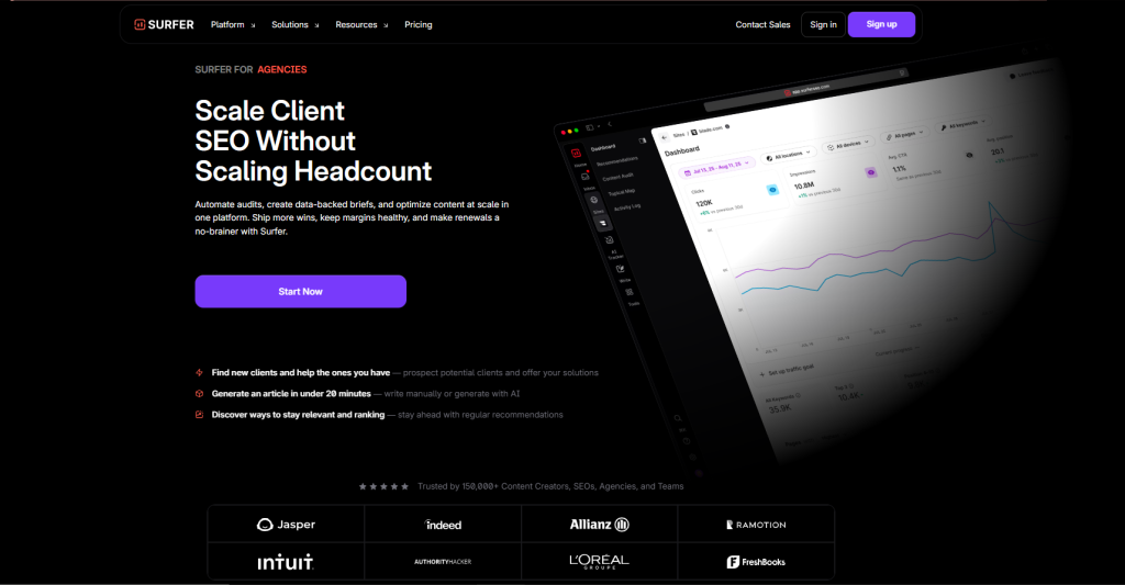Surfer SEO (Agency Plan) - Directory One