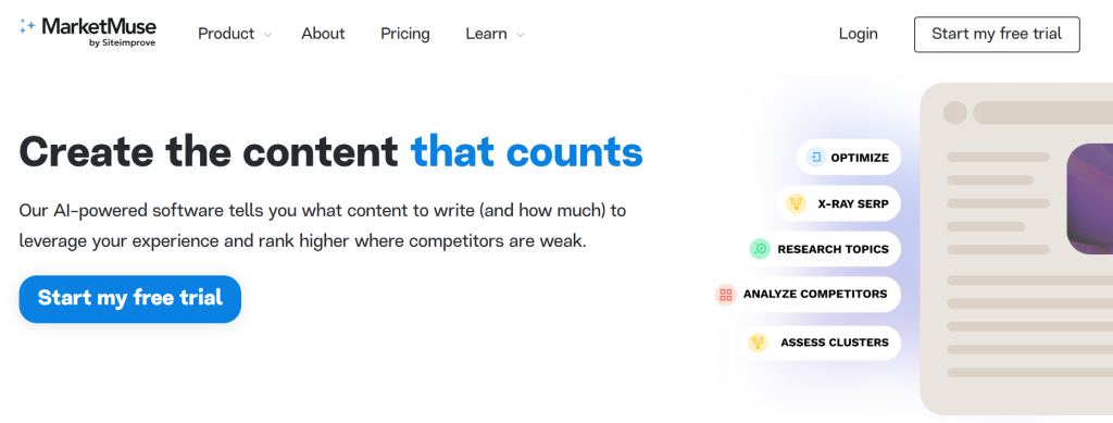 MarketMuse - Directory One