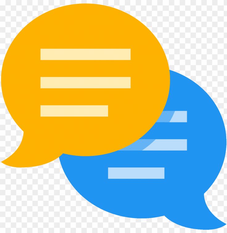 Transparent communication icon