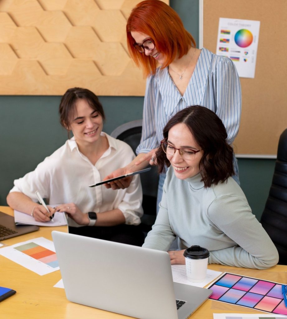 Collateral Material Marketing services team